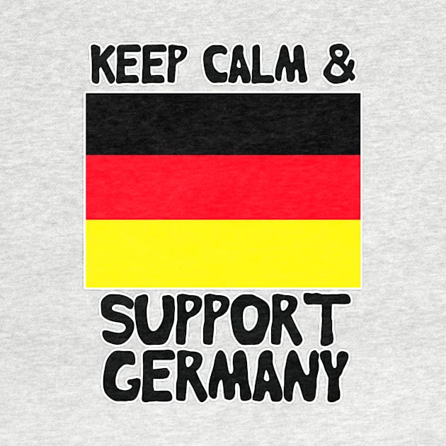 Keep Calm And Support Germany by nextneveldesign